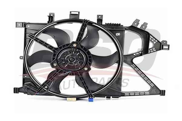 Opel Corsa 2000-2012 Arası 1.8, 1.2 16V BSG Marka Radyatör Fan ve Motoru