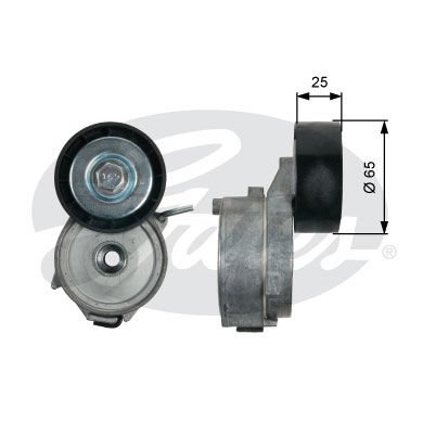 Peugeot 4007 2007-2013 Arası 2.2 HDi Gates Marka Vantilatör Kayış Gergi Rulmanı