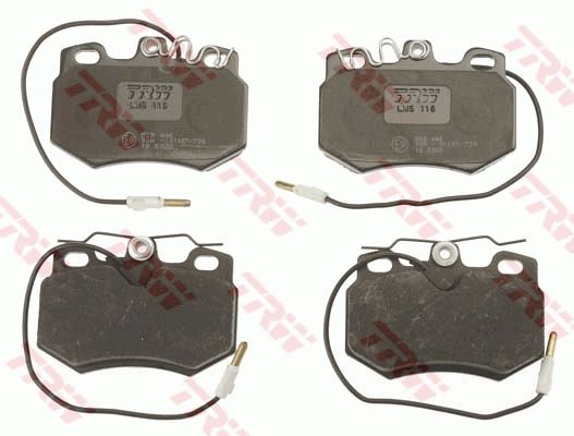 Peugeot 205 1987-2000 Arası 1.7 Diesel TRW Marka Ön Fişli Balata