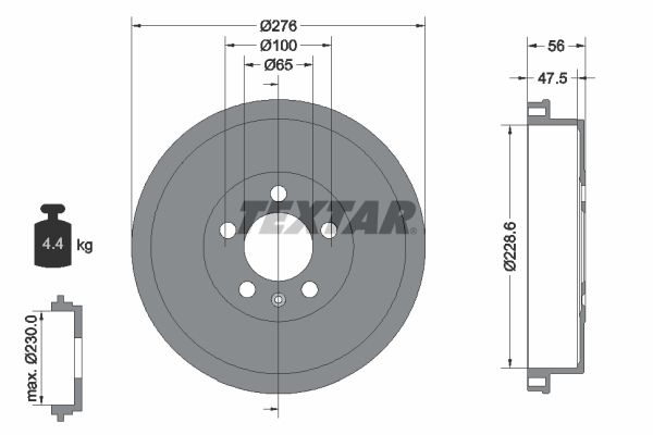 Skoda Fabia 2014-2018 Arası 1.4 TDI Textar Marka Kampana