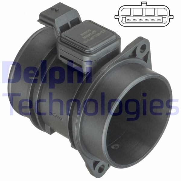 Renault Espace 2002-2006 Arası 2.0 dCi Delphi Marka Hava Debimetresi
