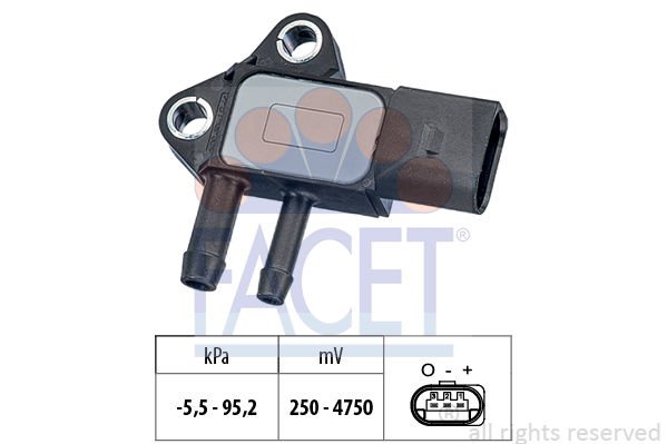 Audi A8 2002-2010 Arası 3.0 TDI quattro, 4.0 TDI quattro Facet Marka Egzoz Sıcaklık Sensörü