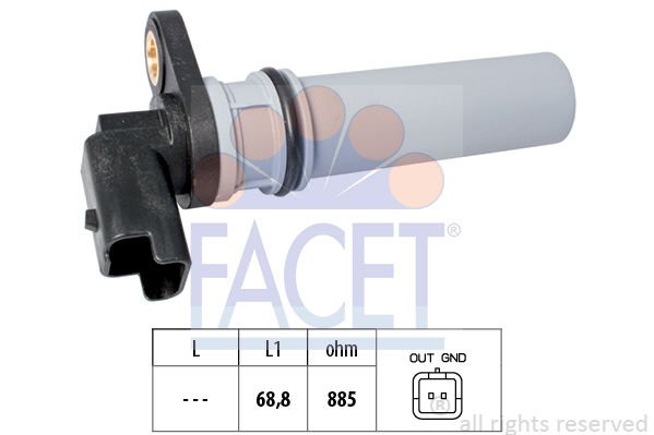Fiat Punto Evo 2008-2012 Arası 1.3 D Multijet Facet Marka Krank Sensörü