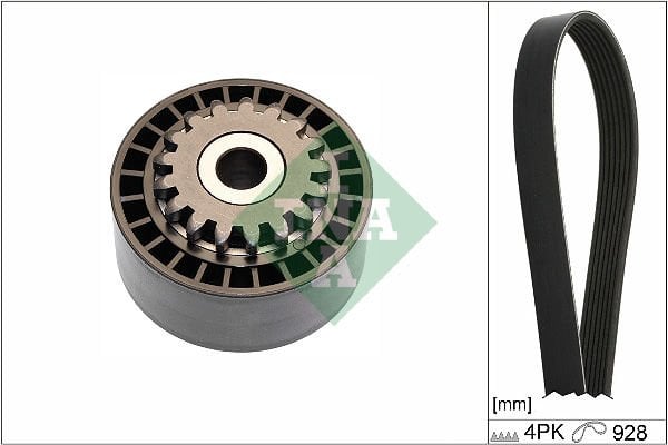 Renault Twingo 1993-2012 Arası 1.2 16V INA Marka Vantilatör Kayış Seti