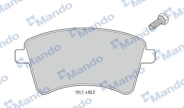Renault Kangoo 2008-2013 Arası 1.6, Z.E., 1.6 16V, 1.5 dCi 110, 1.5 dCi 75, 1.5 dCi Mando Marka Ön Balata