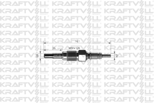 Volkswagen Sharan 1995-2010 Arası 1.9 TDI Kraftvoll Marka Kızdırma Bujisi