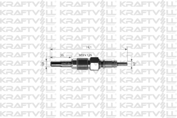 Volkswagen Sharan 1995-2010 Arası 1.9 TDI Kraftvoll Marka Kızdırma Bujisi