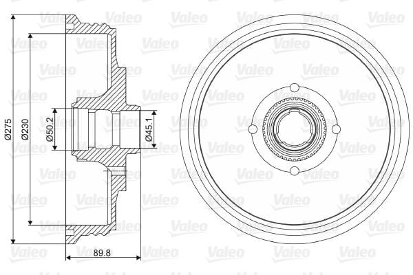 Volkswagen Caddy 1995-2004 Arası 1.9 TDI Valeo Marka Kampana