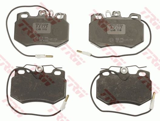 Citroen C15 1984-2006 Arası 1.4 i TRW Marka Ön Balata Fişli