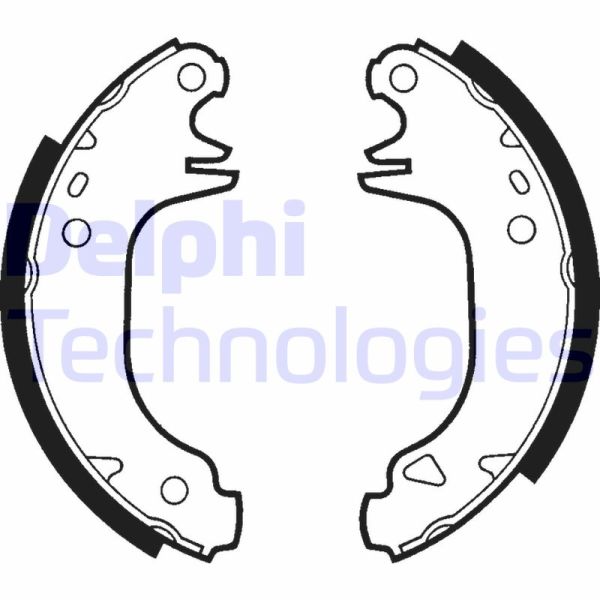 Peugeot 205 1983-2000 Arası 1.4 Delphi Marka Pabuçlu Balata