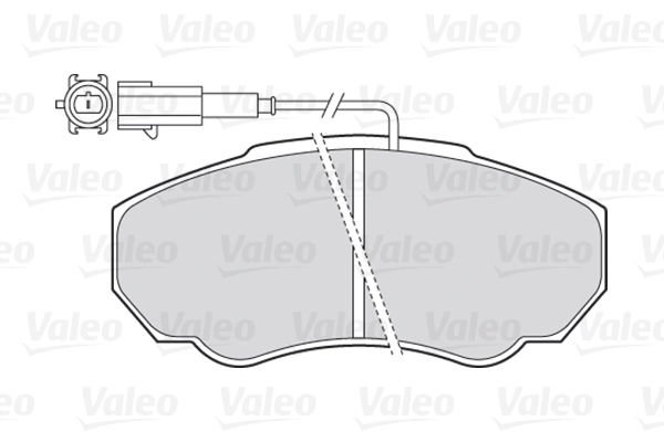 Fiat Ducato 1994-2005 Arası 1.9 TD Panorama/Combinato, 2.0 Panorama/Combinato, 2.5 TDI Panorama/Combinato, 2.5 D Combinato Valeo Marka Ön Fişli Balata