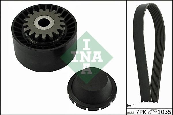Renault Twingo 2007-2011 Arası 1.2 TCe 100 INA Marka Vantilatör Kayış Seti