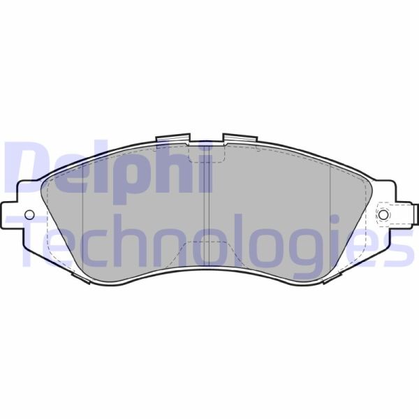 Chevrolet Lacetti 2003-2007 Arası 1.6 Delphi Marka Ön Balata