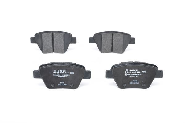 Volkswagen Jetta 2004-2013 Arası 2.0 TDI 16V, 1.9 TDI, 2.0 TFSI Bosch Marka Arka Balata