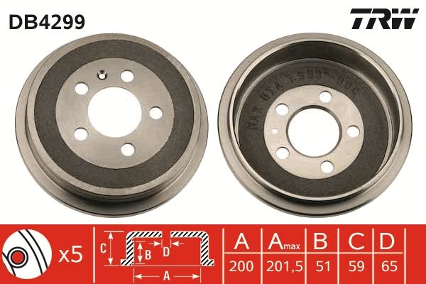 Volkswagen Polo 2009-2013 Arası 1.6 BiFuel TRW Marka Kampana