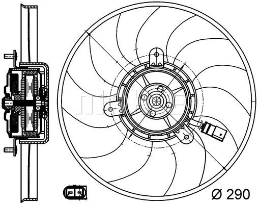 Audi Tt 2006-2015 Arası 2.5 RS quattro Behr Marka Radyatör Fan ve Motoru