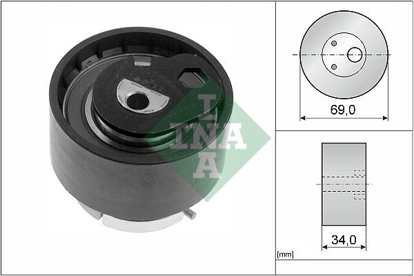 Citroen C5 2008-2012 Arası 2.7 HDi INA Marka Triger Gergi Rulmanı