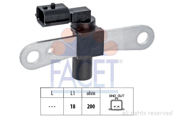 Dacia Sandero 2008-2012 Arası 1.6 MPI 85, 1.4 MPI LPG Facet Marka Krank Sensörü