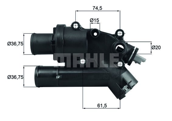 Ford Mondeo 2007-2015 Arası 2.2 TDCi Mahle Marka Termostat