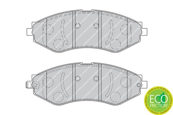 Chevrolet Nubira 2005-2011 Arası 1.4 Ferodo Marka Ön Balata