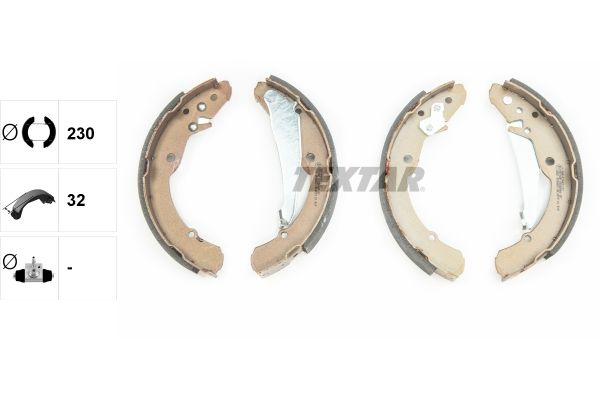 Volkswagen Caddy 1995-2004 Arası 75 1.6 Textar Marka Pabuçlu Balata