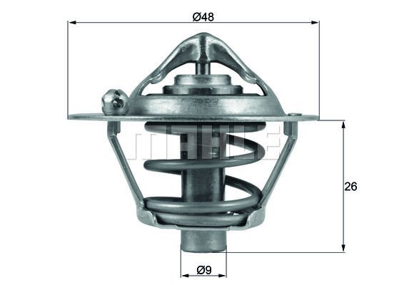 Ford Mondeo 2007-2015 Arası 1.6 Ti Mahle Marka Termostat