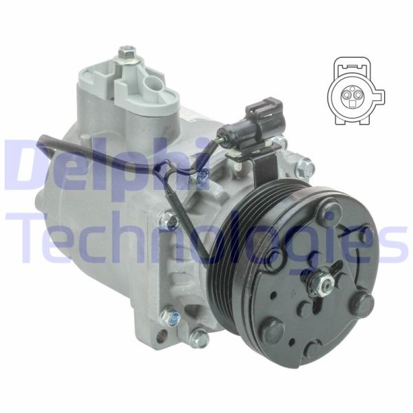 Ford Transit Connect 2002-2006 Arası 1.8 TDCi Delphi Marka Klima Kompresörü