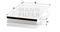 Opel Astra 1998-2014 Arası 1.2 16V, 1.7 TD, 1.8 16V, 1.6 16V, 2.0 16V, 2.0 DI, 1.6 LPG, 1.4 LPG Mann Marka Polen Filtresi
