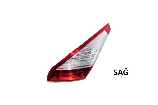 Megane III 12-15 Sağ İç Stop ''Koyu Tip'' Pleksan PLE-3408