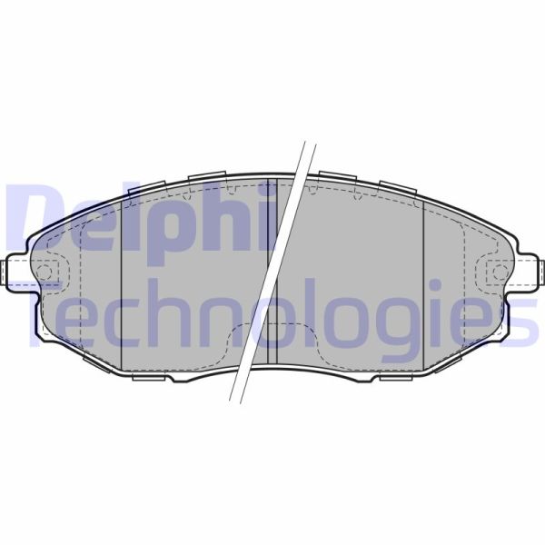 Chevrolet Epica 2004-2011 Arası 2.0 D, 2.5, 2.0 Delphi Marka Ön Balata