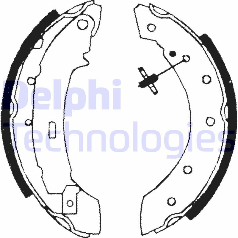 Peugeot 306 1993-2003 Arası 1.9 DT Delphi Marka Pabuçlu Balata