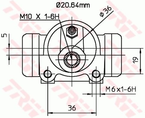 Fiat Fiorino 1988-1992 Arası 75 i.e. 1.6 TRW Marka Fren Silindiri