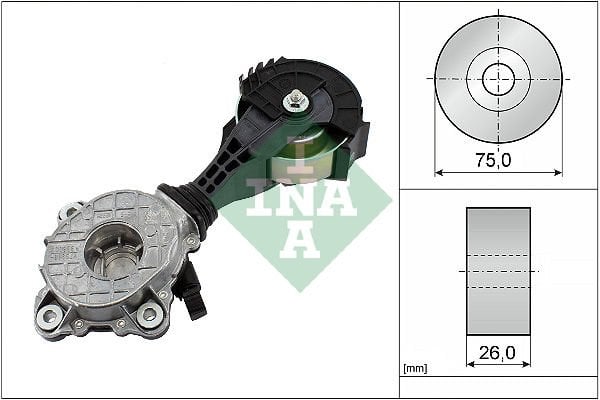 Citroen Ds4 2011-2015 Arası 1.6 THP 200 INA Marka Vantilatör Kayış Gergi Rulmanı
