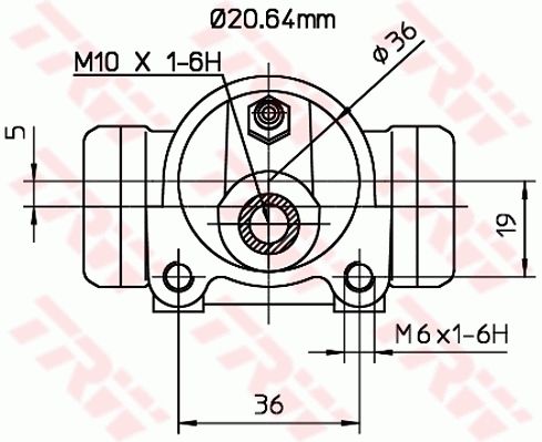Fiat Fiorino 1988-1992 Arası 65 1.7 TD TRW Marka Fren Silindiri