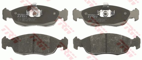 Peugeot 106 1991-2005 Arası 1.4 D, 1.3, 1.6, 1.5 D TRW Marka Ön Hava Soğutmalı Diskler İçin Balata
