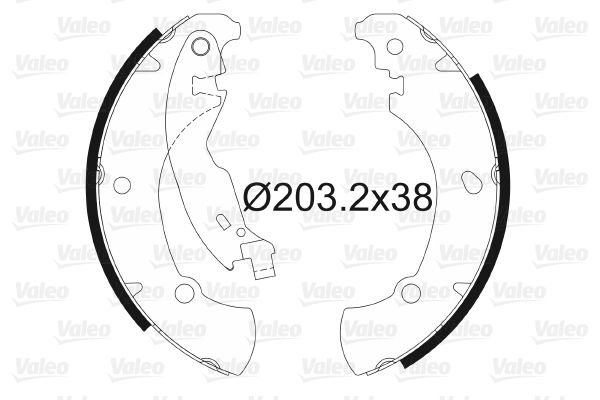 Fiat Brava 1995-2003 Arası 1.6 16V Valeo Marka Pabuçlu Balata