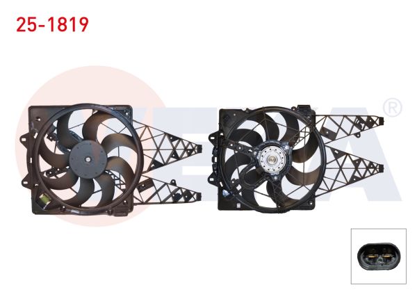 Doblo IV 1.3 (Euro 5 Ve Euro 6) Fan Motoru (Davlumbazlı) Veka 25-1819