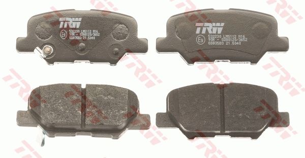 Peugeot 4008 2012-2016 Arası 1.6 HDi AWC, 1.8 HDi AWC TRW Marka Arka Balata