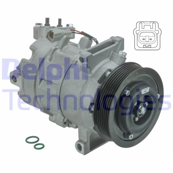 Renault Scenic 2008-2012 Arası 1.4 16V Delphi Marka Klima Kompresörü