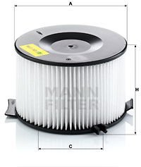Volkswagen Transporter 1990-2004 Arası 2.4 D Syncro, 2.5 Syncro, 1.9 TD, 2.5, 1.9 D, 1.8, 2.4 D, 2.0 Mann Marka Polen Filtresi