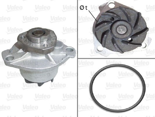 Ford Galaxy 1995-2006 Arası 2.0 i Valeo Marka Devirdaim Su Pompası