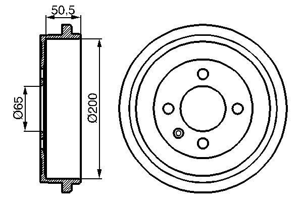 Volkswagen Polo 1994-1999 Arası 55 1.4 Bosch Marka Kampana