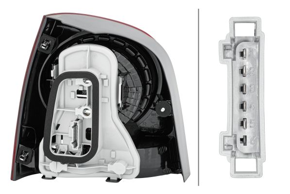 Volkswagen Polo 2001-2014 Arası 1.4 FSI Hella Marka Sağ Stop Lambası