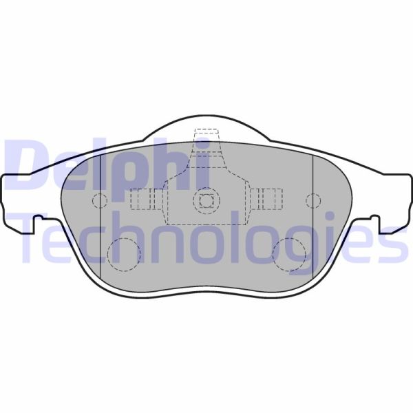 Renault Scenic 1999-2010 Arası 1.9 dCi RX4 Delphi Marka Ön Balata