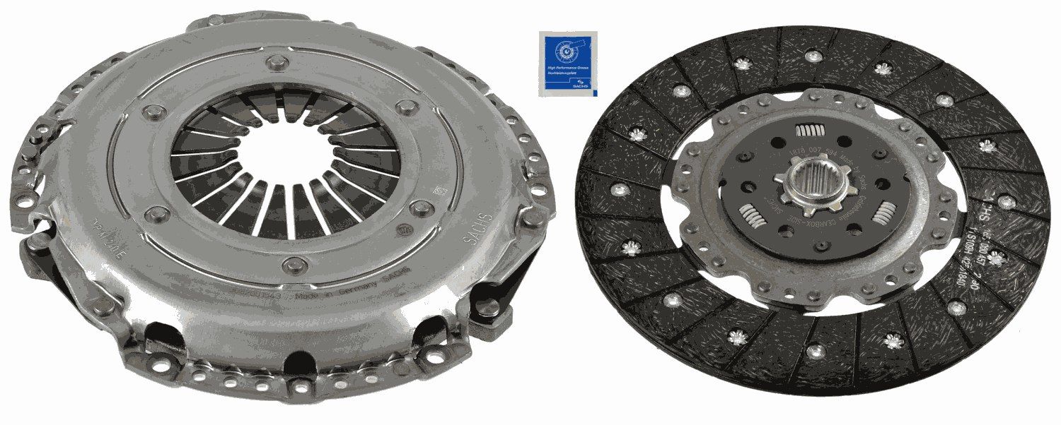 Fiat Punto 2005-2009 Arası 1.6 D Multijet Sachs Marka Debriyaj Seti