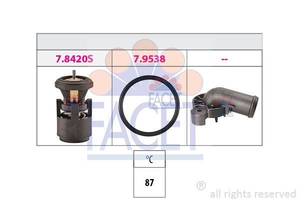 Audi A2 2000-2005 Arası 1.4 Facet Marka Termostat
