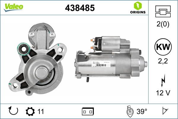 Ford Mondeo 2007-2015 Arası 2.0 TDCi Valeo Marka Marş Motoru