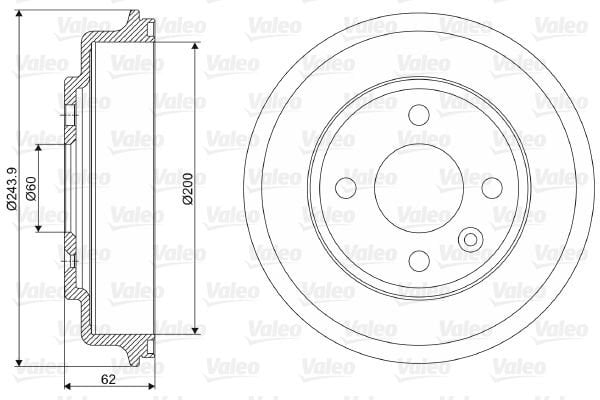 Chevrolet Aveo 2011-2015 Arası 1.3 D Valeo Marka Kampana