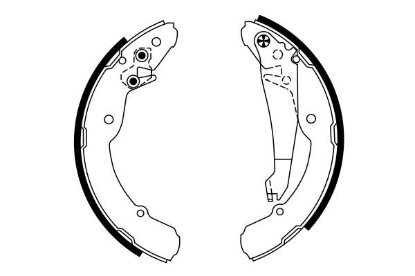 Seat Inca 1995-2003 Arası 1.4 i, 1.9 D Bosch Marka Pabuçlu Balata