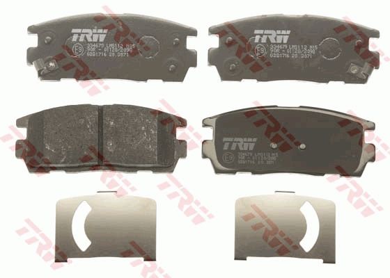 Opel Antara 2006-2010 Arası 2.4 TRW Marka Arka Balata